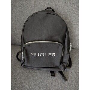 Mugler | Bags | Mugler Black And White Logo Backpack | Poshmark display picture 1